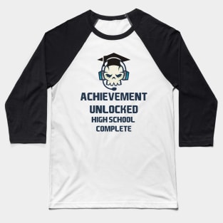 2019 High School Graduation Gamer Gift Shirt Baseball T-Shirt